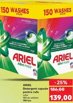 Kaufland ARIEL Detergent capsule pentru rufe Ofertă