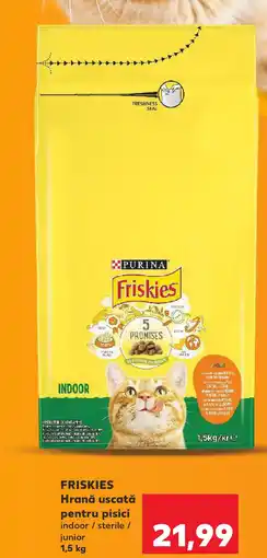 Kaufland FRISKIES Hrană uscată pentru pisici Ofertă