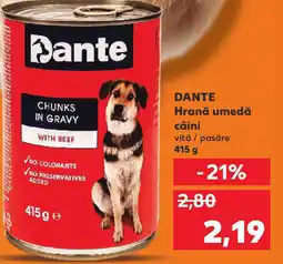 Kaufland DANTE Hrană umedă câini Ofertă