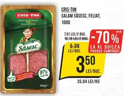 Mega Image CRIS-TIM Salam săsesc, feliat Ofertă