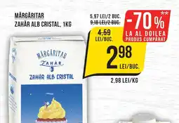 Mega Image Mărgăritar zahar alb cristal Ofertă