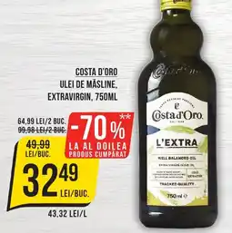 Mega Image Costa d'oro ulei de măsline, extravirgin Ofertă