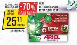 Mega Image ARIEL Detergent capsule, extra clean Ofertă