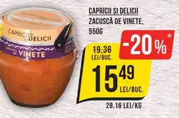 Mega Image Capricii si delicii zacusca de vinete Ofertă