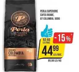 Mega Image Perla superiore cafea boabe, 07 columbia Ofertă