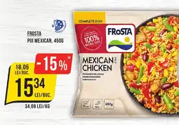 Mega Image Frosta pui mexican Ofertă