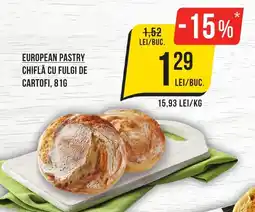 Mega Image European pastry chiflă cu fulgi de cartofi Ofertă