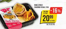 Mega Image Rawz street shaorma vegan Ofertă