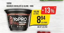 Mega Image Yopro budincă ciocolată şi alune Ofertă