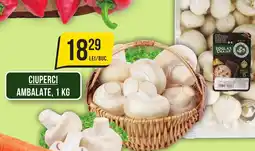 Mega Image Ciuperci ambalate Ofertă