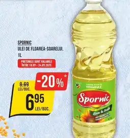 Mega Image Spornic ulei de floarea-soarelui Ofertă