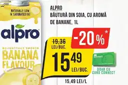 Mega Image Alpro băutură din soia, cu aromă de banane Ofertă