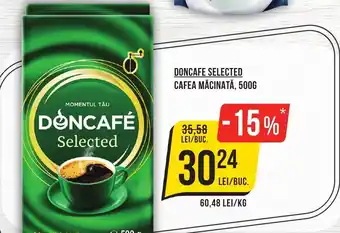 Mega Image Doncafe selected cafea măcinată Ofertă