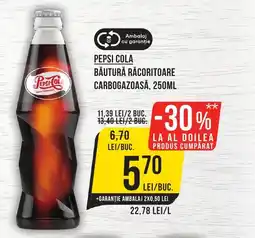 Mega Image Pepsi cola băutură răcoritoare carbogazoasă Ofertă