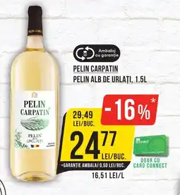 Mega Image PELIN CARPATIN Pelin alb de urlaţi Ofertă
