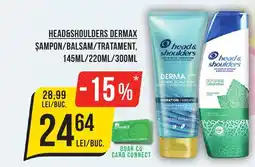 Mega Image HEAD&SHOULDERS Dermax Şampon/balsam/tratament, Ofertă