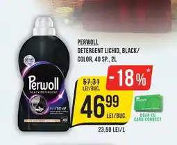 Mega Image PERWOLL Detergent lichid, black/ color Ofertă