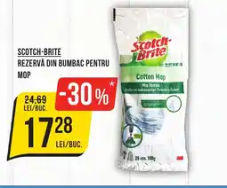 Mega Image SCOTCH-BRITE Rezervă din bumbac pentru mop Ofertă