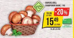 Mega Image Ciuperci grill champignon brune Ofertă