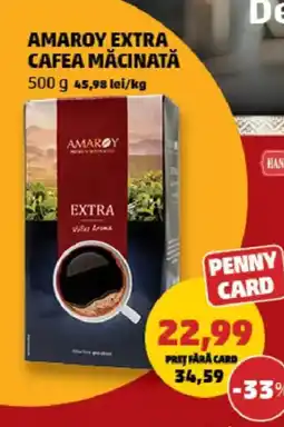 Penny Amaroy Extra cafea măcinată Ofertă