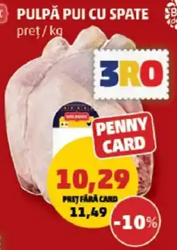 Penny Pulpă pui cu spate Ofertă