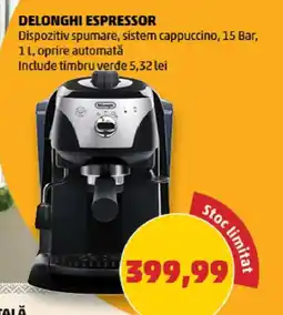 Penny Delonghi espressor Ofertă