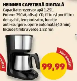 Penny Heinner Cafetieră digitală Ofertă