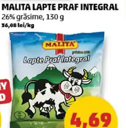 Penny Malita lapte praf integral Ofertă