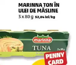 Penny Marinna ton în ulei de măsline Ofertă
