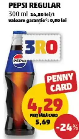 Penny Pepsi regular Ofertă