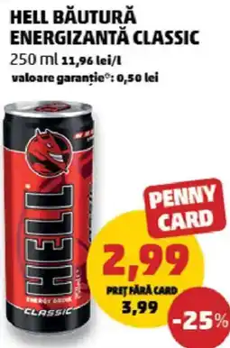 Penny Hell băutură energizantă classic Ofertă