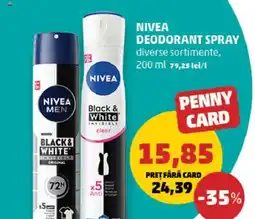 Penny NIVEA Deodorant spray Ofertă