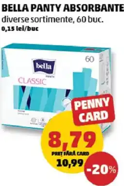 Penny Bella panty absorbante Ofertă