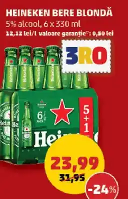Penny Heineken bere blondă Ofertă