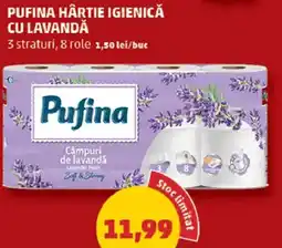 Penny Pufina hârtie igienică cu lavandă Ofertă