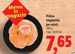 Lidl Pâine împletită pe vatră Ofertă