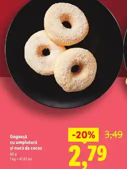 Lidl Gogoaşă cu umplutură şi nucă de cocos Ofertă