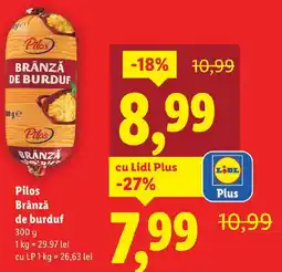 Lidl Pilos Brânză de burduf Ofertă