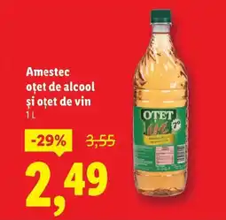 Lidl Amestec oţet de alcool şi oţet de vin Ofertă