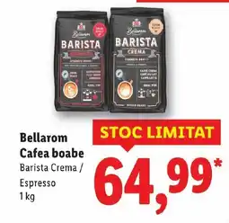 Lidl Bellarom Cafea boabe Ofertă