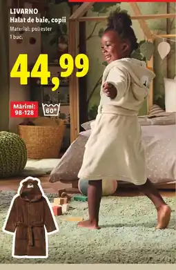 Lidl LIVARNO Halat de baie, copii Ofertă