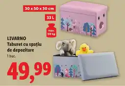 Lidl LIVARNO Taburet cu spațiu de depozitare Ofertă