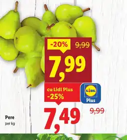 Lidl Pere Ofertă