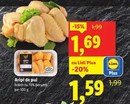 Lidl Aripi de pui Ofertă