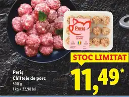 Lidl Peris Chiftele de porc Ofertă