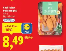 Lidl Chef Select Pui Shanghai Ofertă
