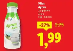 Lidl Pilos Ayran Ofertă