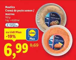 Lidl Nautica Cremă de peşte somon/ macrou Ofertă