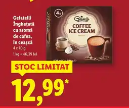 Lidl Gelatelli Înghețată cu aromǎ de cafea, în ceașcă Ofertă