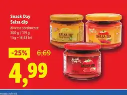 Lidl Snack Day Salsa dip Ofertă